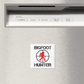 Bigfoot Hunter Funny Bigfoot Lover Magneet (Insitu (Vaatwasser))