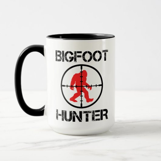 Bigfoot Hunter Funny Bigfoot Lover Mok (Links)