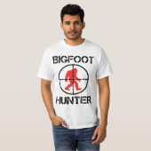Bigfoot Hunter Funny Bigfoot Lover T-shirt (Voorkant volledig)