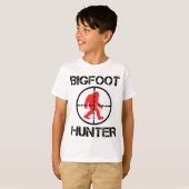 Bigfoot Hunter Funny Bigfoot Lover T-shirt (Voorkant volledig)