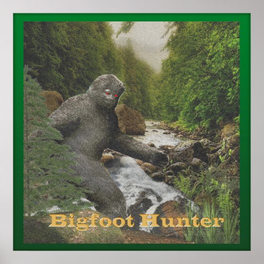 Bigfoot Hunter poster (Voorkant)