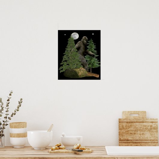 Bigfoot Hunter poster (Keuken)