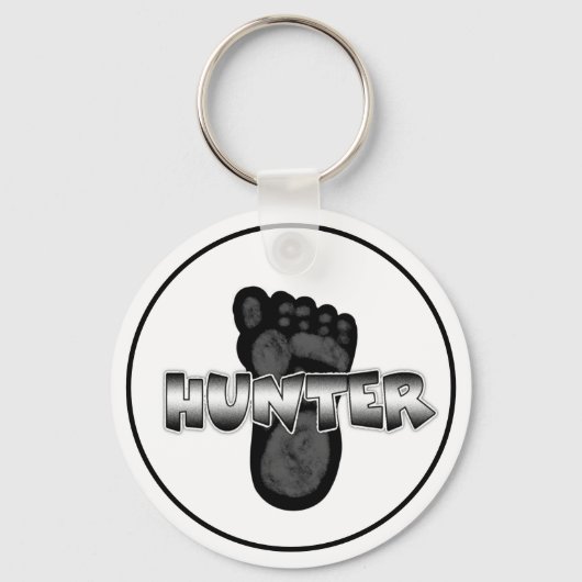 Bigfoot Hunter Sleutelhanger (Voorkant)