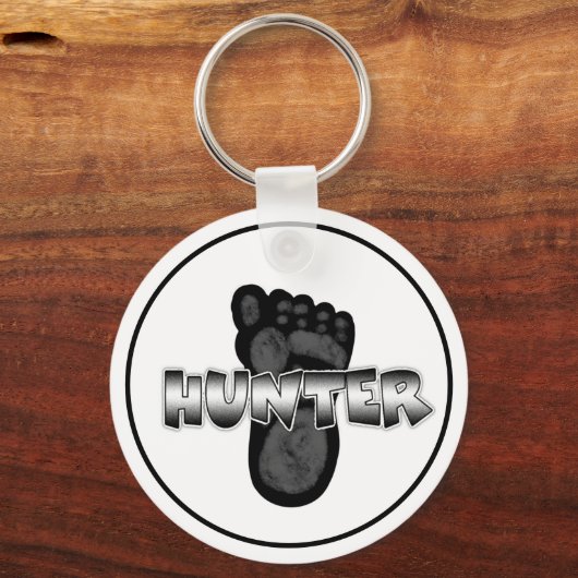 Bigfoot Hunter Sleutelhanger (Voorkant)