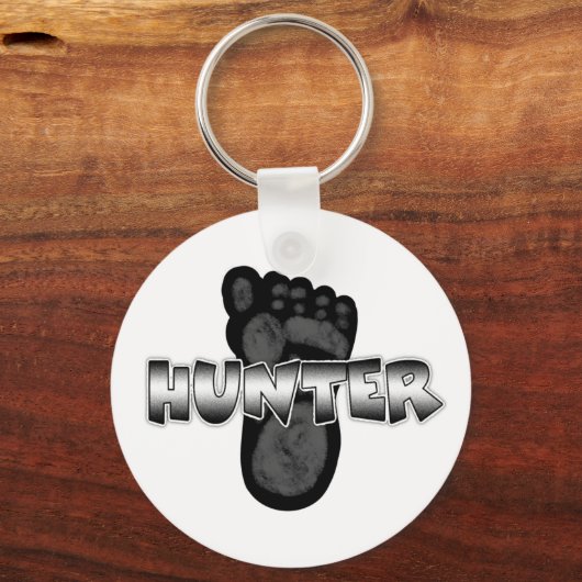 Bigfoot Hunter Sleutelhanger (Voorkant)