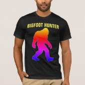 BIGFOOT HUNTER zwart T-shirts (Voorkant)