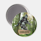 Bigfoot I Believe Magnet (Voorkant / Achterkant)