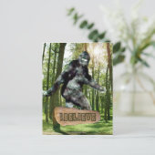 Bigfoot ik geloof Briefkaart (Staand voorkant)