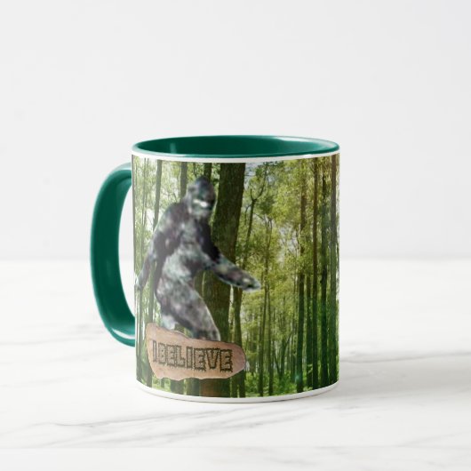 Bigfoot ik geloof Mok (Voorkant links)