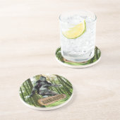 Bigfoot ik geloof Onderzetter (Zijkant)