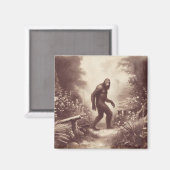 Bigfoot  Illustratie Folklore Magneet (Voorkant / Achterkant)