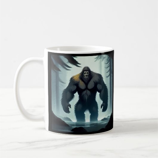 Bigfoot in de Bossen Koffiemok (Links)