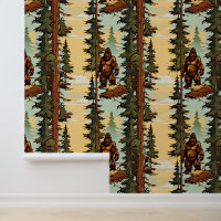 Bigfoot in de Bossen Sasquatch Pattern
