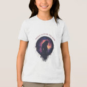 Bigfoot in de ruimte: Dark Cosmic Mysteries Gear Tri-Blend Shirt (Voorkant)