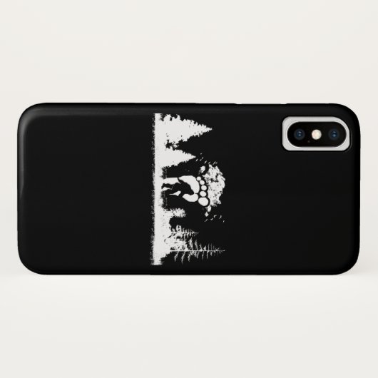 Bigfoot in Forest Sasquatch Yeti Case-Mate iPhone Case (Achterkant (horizontaal))
