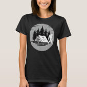 Bigfoot in Forest Sasquatch Yeti T-shirt (Voorkant)