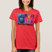 Bigfoot in Future City T-shirt (Voorkant)