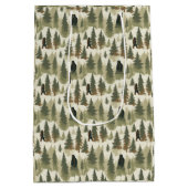 Bigfoot in het bos medium cadeauzakje (Achterkant)