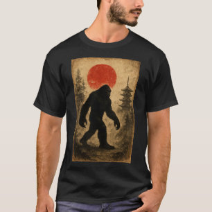 Bigfoot in Japan – Vintage Japanse Sasquatch T-shirt