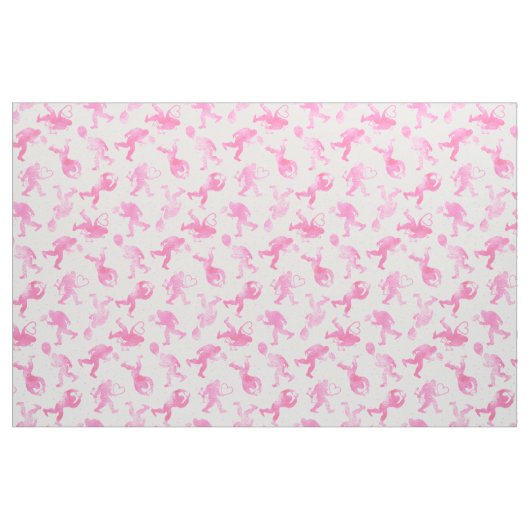 Bigfoot in Love Stof (Fat Quarter)