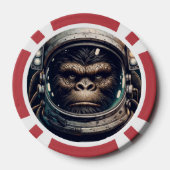 Bigfoot in Orbit - Legendarische spellen Poker Chips (Achterkant)