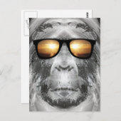 Bigfoot in Shades Briefkaart (Voorkant / Achterkant)