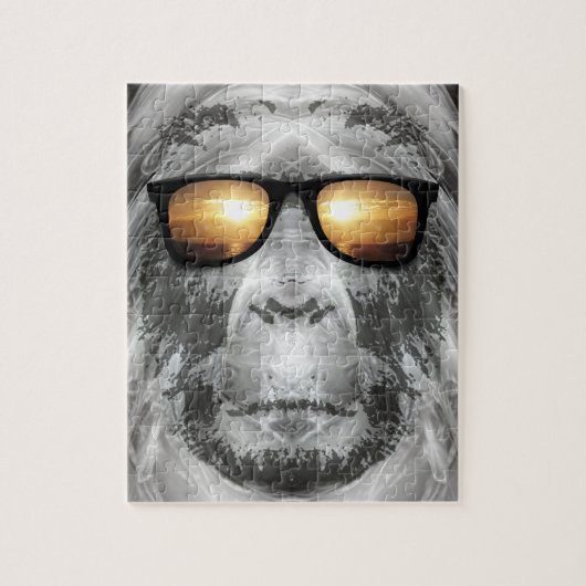 Bigfoot in Shades Legpuzzel (Verticaal)