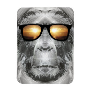 Bigfoot in Shades Magneet