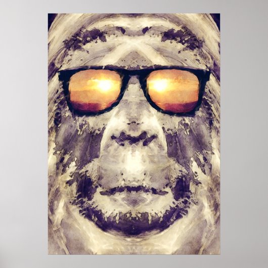 Bigfoot in Shades Poster (Voorkant)