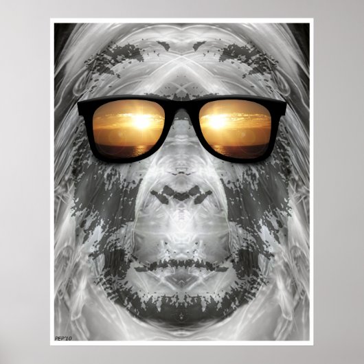 Bigfoot in Shades Poster (Voorkant)
