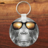 Bigfoot in Shades Sleutelhanger (Voorkant)