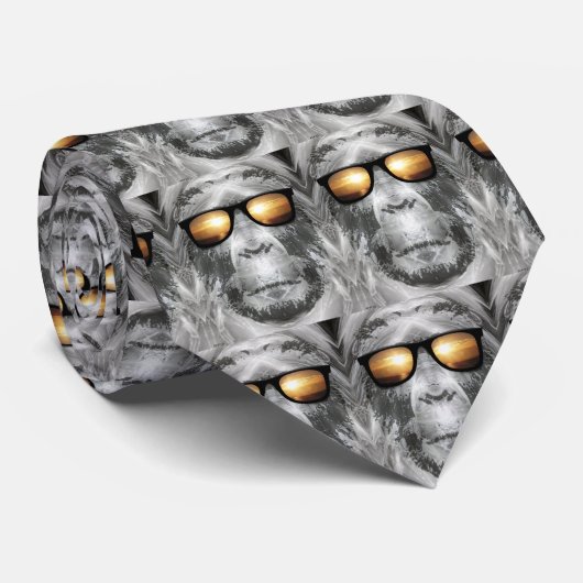 Bigfoot in Shades Stropdas (Opgerold)