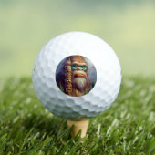 Bigfoot inheemse Amerikaanse Totem Golfballen (Insitu Shirt)