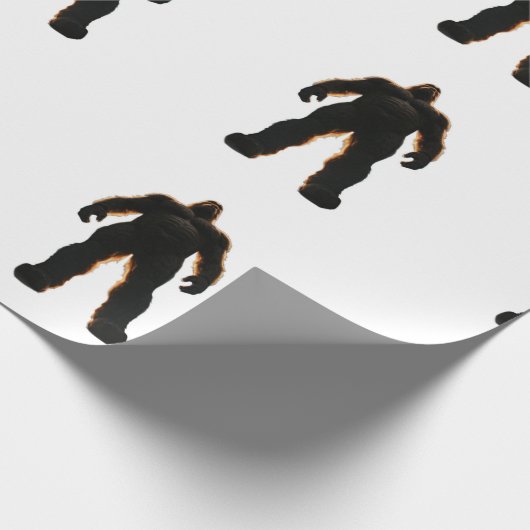 Bigfoot-inpakpapier Cadeaupapier (Hoek)