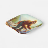 Bigfoot installeren zonnepanelen papieren bordje (Gebogen)