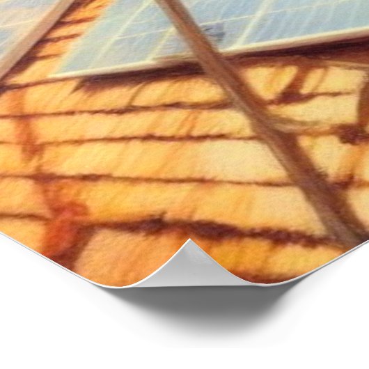 Bigfoot installeren zonnepanelen poster (Hoek)