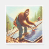 Bigfoot installeren zonnepanelen servet (Voorkant)