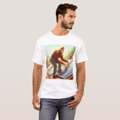 Bigfoot installeren zonnepanelen t-shirt (Voorkant volledig)
