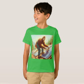 Bigfoot installeren zonnepanelen t-shirt (Voorkant volledig)