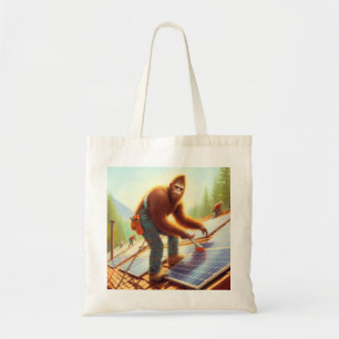 Bigfoot installeren zonnepanelen tote bag