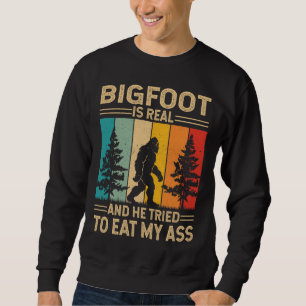 Bigfoot Is Echt Hij Probeerde Grappige Sasquatch T Trui