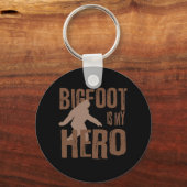 Bigfoot is mijn Hero Sleutelhanger (Voorkant)
