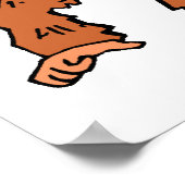 Bigfoot is mijn Homeboy Poster (Hoek)