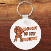 Bigfoot is mijn Homeboy Sleutelhanger (Voorkant)