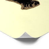 Bigfoot is mijn vriend poster (Hoek)