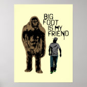 Bigfoot is mijn vriend poster (Voorkant)