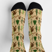 Bigfoot jacht novelty kamperen sokken (Top)