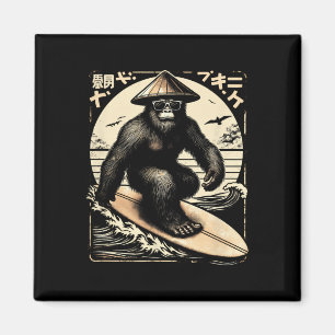 Bigfoot - Japans gethematiseerd Bigfoot surfershem Magneet