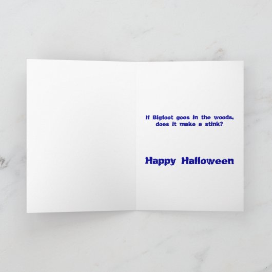 Bigfoot Kaart (Binnen)