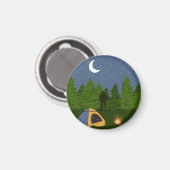 BigFoot Kamperen  Magneet (Voorkant / Achterkant)